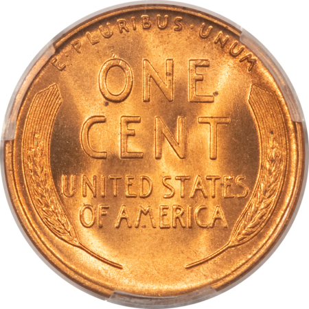 Lincoln Cents (Wheat) 1939-D LINCOLN CENT – PCGS MS-67 RD FIERY RED & SUPERB GEM!