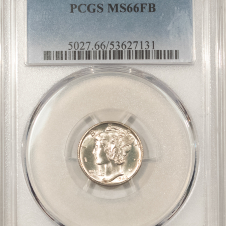 Dimes 1940-S MERCURY DIME – PCGS MS-66 FB, FRESH!