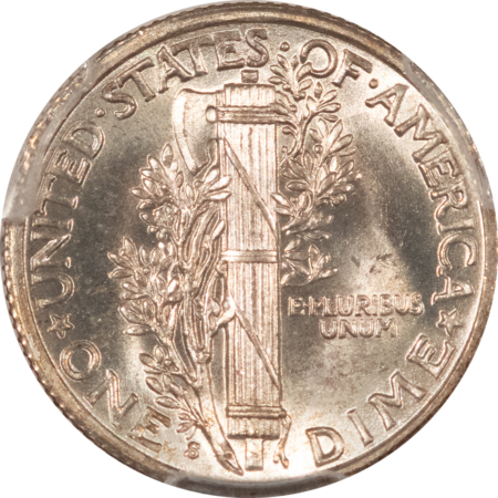 Dimes 1940-S MERCURY DIME – PCGS MS-66 FB, FRESH!