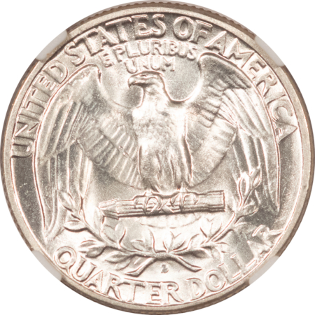 New Certified Coins 1940-S WASHINGTON QUARTER – NGC MS-64, FLASHY!