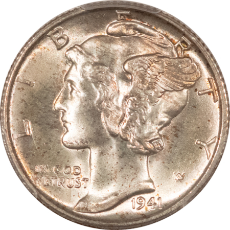 Dimes 1941-S MERCURY DIME – PCGS MS-66, FRESH & PREMIUM QUALITY!