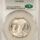 CAC Approved Coins 1942-D WALKING LIBERTY HALF DOLLAR – CACG MS-63, CAC APPROVED!