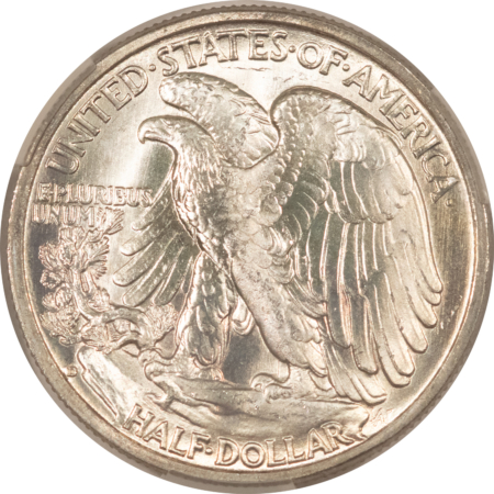 CAC Approved Coins 1942-D WALKING LIBERTY HALF DOLLAR – CACG MS-63, CAC APPROVED!