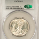 CAC Approved Coins 1942-D WALKING LIBERTY HALF DOLLAR – CACG MS-63, CAC APPROVED! CAC Approved Coins 1942-D WALKING LIBERTY HALF DOLLAR – CACG MS-63, CAC APPROVED!