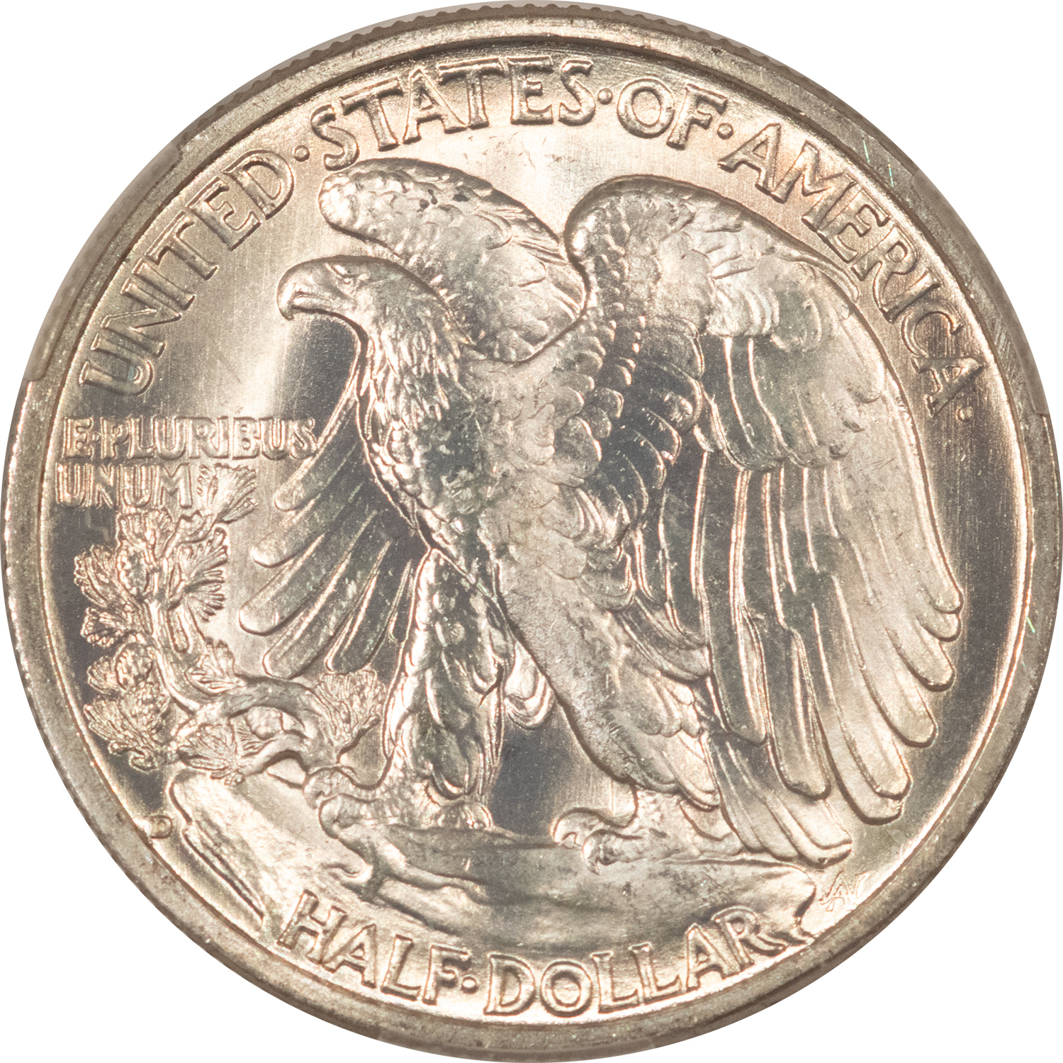 CAC Approved Coins 1942-D WALKING LIBERTY HALF DOLLAR – CACG MS-64+, CAC APPROVED! CAC Approved Coins 1942-D WALKING LIBERTY HALF DOLLAR – CACG MS-64+, CAC APPROVED!
