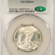 Half Dollars 1942-D WALKING LIBERTY HALF DOLLAR – CACG MS-64, CAC APPROVED! Half Dollars 1942-D WALKING LIBERTY HALF DOLLAR – CACG MS-64, CAC APPROVED!