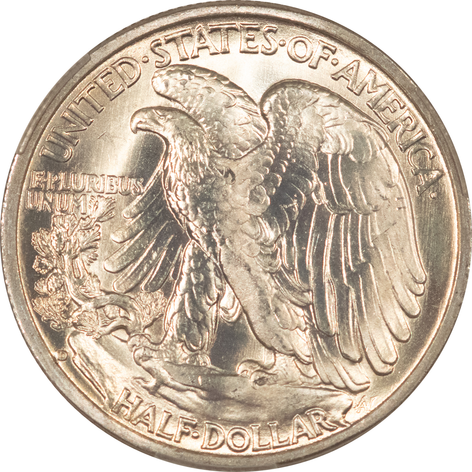 CAC Approved Coins 1942-D WALKING LIBERTY HALF DOLLAR – CACG MS-64+, CAC APPROVED! CAC Approved Coins 1942-D WALKING LIBERTY HALF DOLLAR – CACG MS-64+, CAC APPROVED!