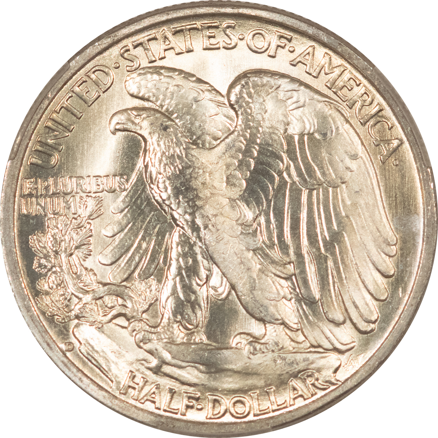 CAC Approved Coins 1942-D WALKING LIBERTY HALF DOLLAR – CACG MS-64+, CAC APPROVED! CAC Approved Coins 1942-D WALKING LIBERTY HALF DOLLAR – CACG MS-64+, CAC APPROVED!
