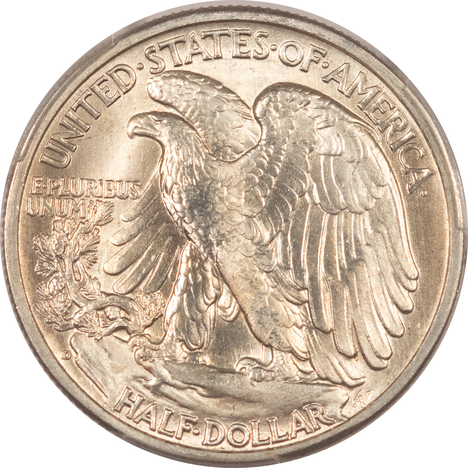 Half Dollars 1942-D WALKING LIBERTY HALF DOLLAR – PCGS MS-65 LUSTROUS GEM! Half Dollars 1942-D WALKING LIBERTY HALF DOLLAR – PCGS MS-65 LUSTROUS GEM!