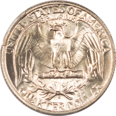 New Certified Coins 1943-S WASHINGTON QUARTER – PCGS MS-65, LUSTROUS GEM!