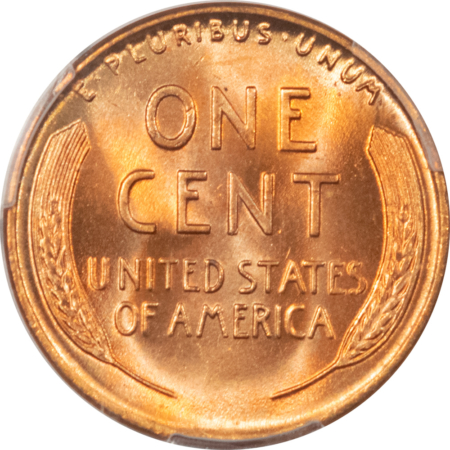 Lincoln Cents (Wheat) 1944 LINCOLN CENT – PCGS MS-67 RD PRETTY RED & SUPERB!