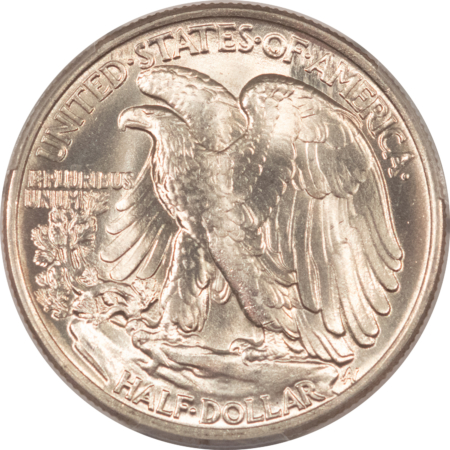 Half Dollars 1944 WALKING LIBERTY HALF DOLLAR – PCGS MS-65, BLAZING LUSTROUS GEM!