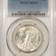 Half Dollars 1944 WALKING LIBERTY HALF DOLLAR – PCGS MS-64 FRESH & LUSTROUS Half Dollars 1944 WALKING LIBERTY HALF DOLLAR – PCGS MS-64 FRESH & LUSTROUS
