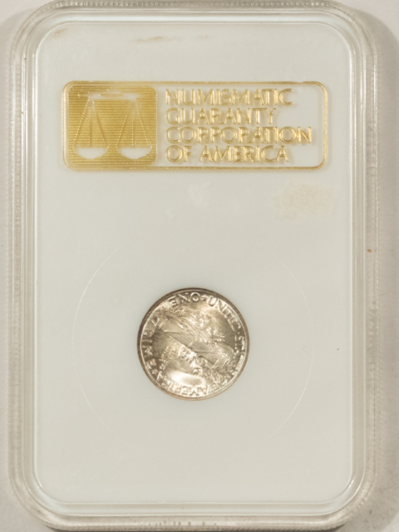 Dimes 1945-D MERCURY DIME – NGC MS-65 FB, 67 QUALITY! EMBOSSED FATTIE HOLDER, PQ!