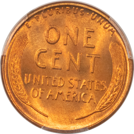 Lincoln Cents (Wheat) 1945-D LINCOLN CENT – PCGS MS-67 RD SUPERB!