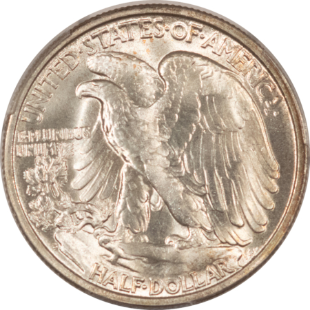 Half Dollars 1945-S WALKING LIBERTY HALF DOLLAR – PCGS MS-64 BLAST WHITE