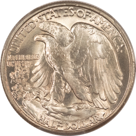 Half Dollars 1946-D WALKING LIBERTY HALF DOLLAR – PCGS MS-64 WHITE