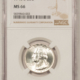 New Certified Coins 1941 WASHINGTON QUARTER – NGC MS-64