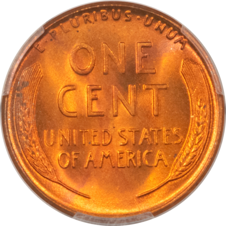 Lincoln Cents (Wheat) 1947 LINCOLN CENT – PCGS MS-66 RD GORGOUS RED & PQ!