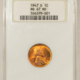 CAC Approved Coins 1948-D LINCOLN CENT – PCGS MS-67 RD, FIERY RED, SUPERB! CAC APPROVED! CAC Approved Coins 1948-D LINCOLN CENT – PCGS MS-67 RD, FIERY RED, SUPERB! CAC APPROVED!