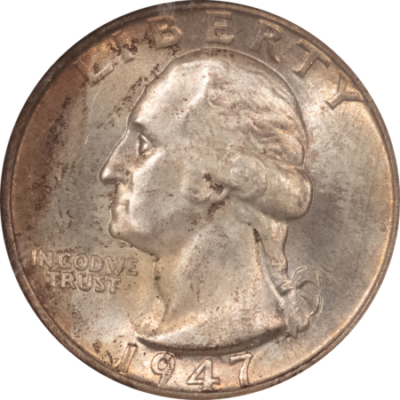 New Certified Coins 1947-D WASHINGTON QUARTER – NGC MS-66, FRESH & ORIGINAL!