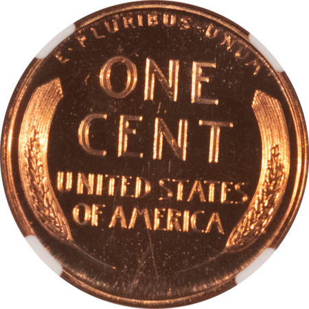 Lincoln Cents (Wheat) 1950 PROOF LINCOLN CENT – NGC PF-67 RD CAMEO, ATTRACTIVE & SUPERB!