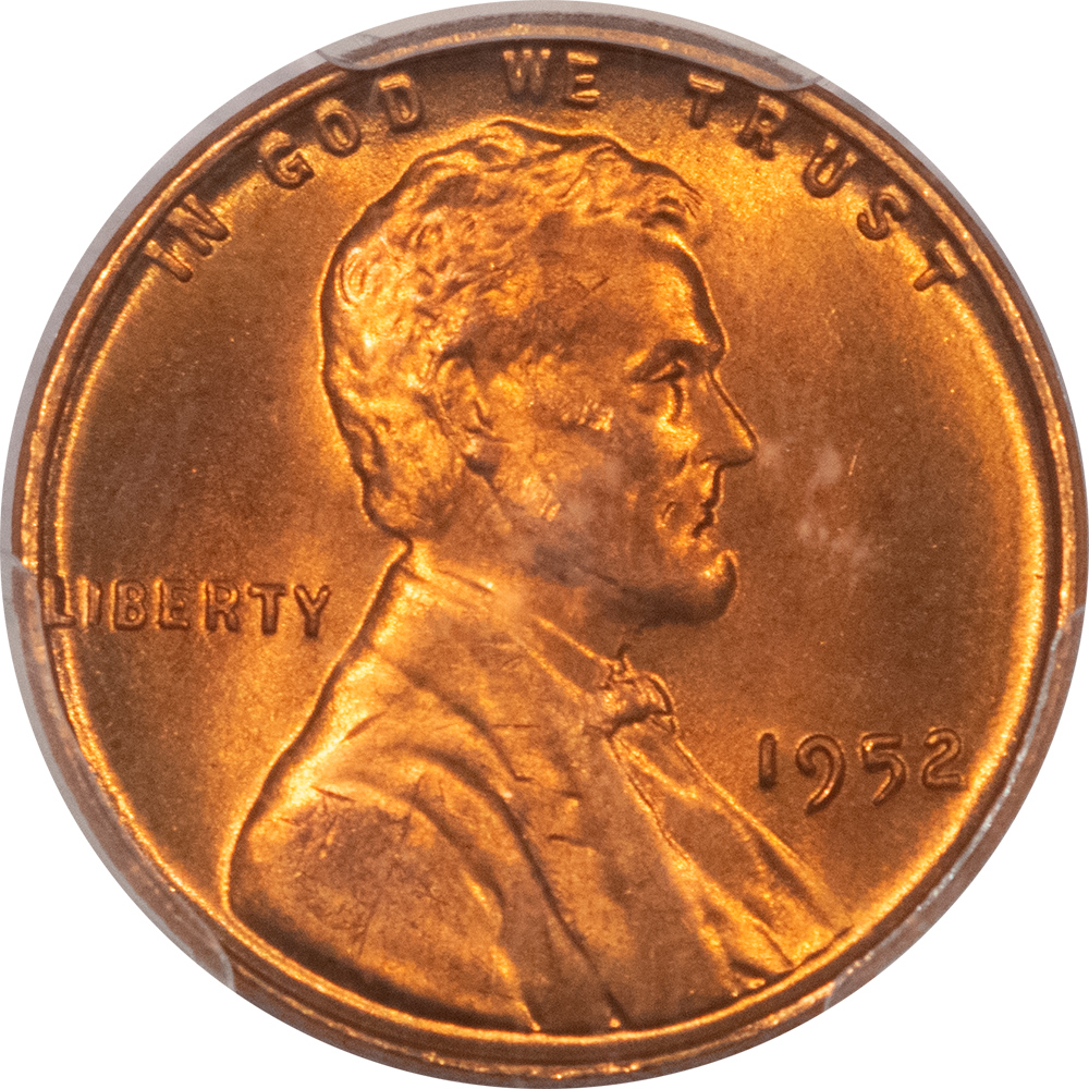 CAC Approved Coins 1952 LINCOLN CENT – PCGS MS-66 RD, PRETTY! PREMIUM QUALITY! CAC APPROVED! CAC Approved Coins 1952 LINCOLN CENT – PCGS MS-66 RD, PRETTY! PREMIUM QUALITY! CAC APPROVED!