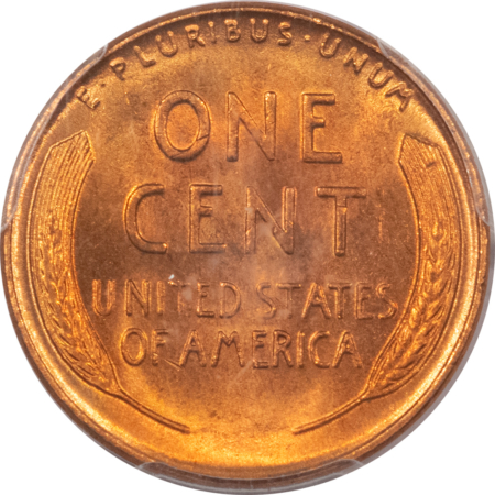 CAC Approved Coins 1952 LINCOLN CENT – PCGS MS-66 RD, PRETTY! PREMIUM QUALITY! CAC APPROVED!