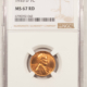 Lincoln Cents (Wheat) 1953-S LINCOLN CENT – PCGS MS-67 RD, SUPERB GEM! ATTRACTIVE! Lincoln Cents (Wheat) 1953-S LINCOLN CENT – PCGS MS-67 RD, SUPERB GEM! ATTRACTIVE!
