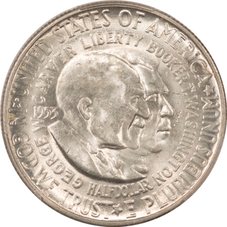 Early Commems 1953-S WASHINGTON-CARVER COMMEMORATIVE HALF PCGS MS-64 LOW MINTAGE, UNDERVALUED!