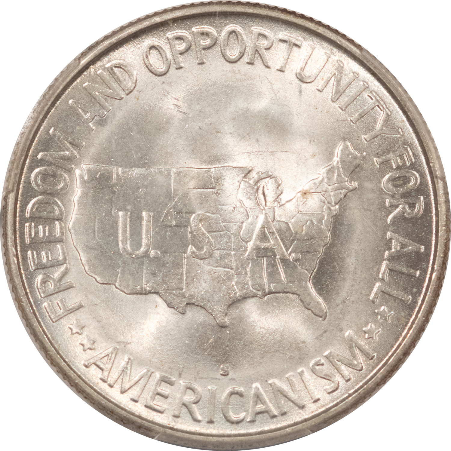 Early Commems 1953-S WASHINGTON-CARVER COMMEMORATIVE HALF PCGS MS-64 LOW MINTAGE, UNDERVALUED! Early Commems 1953-S WASHINGTON-CARVER COMMEMORATIVE HALF PCGS MS-64 LOW MINTAGE, UNDERVALUED!