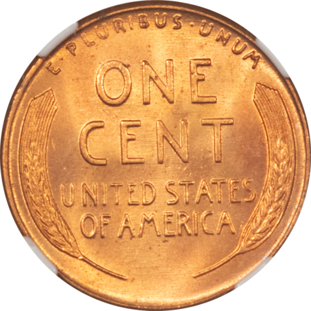 Lincoln Cents (Wheat) 1955 LINCOLN CENT – NGC MS-66 RD