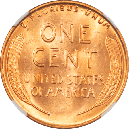 Lincoln Cents (Wheat) 1955-D LINCOLN CENT – NGC MS-66 RD