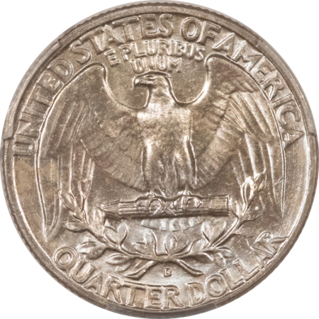 New Certified Coins 1955-D WASHINGTON QUARTER – PCGS MS-65, PRETTY GEM!