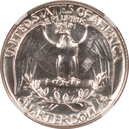 New Certified Coins 1957 PROOF WASHINGTON SILVER QUARTER – NGC PF-68 WHITE