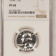 New Certified Coins 1957 PROOF WASHINGTON SILVER QUARTER – NGC PF-68 WHITE
