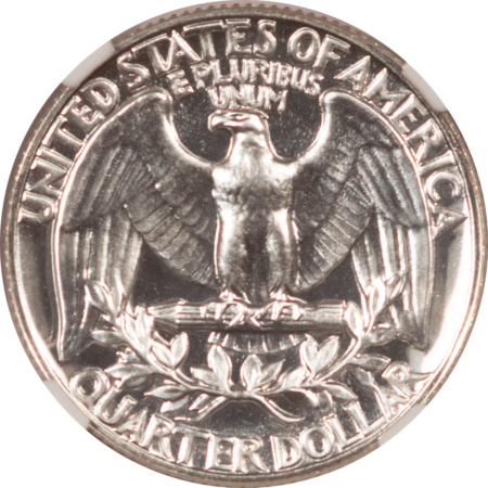 New Certified Coins 1960 PROOF WASHINGTON SILVER QUARTER – NGC PF-68 WHITE