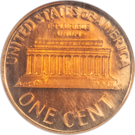 Lincoln Cents (Memorial) 1960 PROOF LINCOLN CENT LARGE DATE – NGC PF-68 RD UCAM