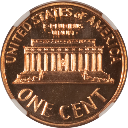 Lincoln Cents (Memorial) 1960 PROOF LINCOLN CENT LARGE DATE – NGC PF-69 RD