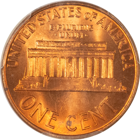 Lincoln Cents (Memorial) 1961 LINCOLN CENT – PCGS MS-66 RD