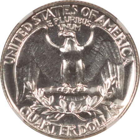 New Certified Coins 1961 PROOF WASHINGTON SILVER QUARTER – NGC PF-68 WHITE