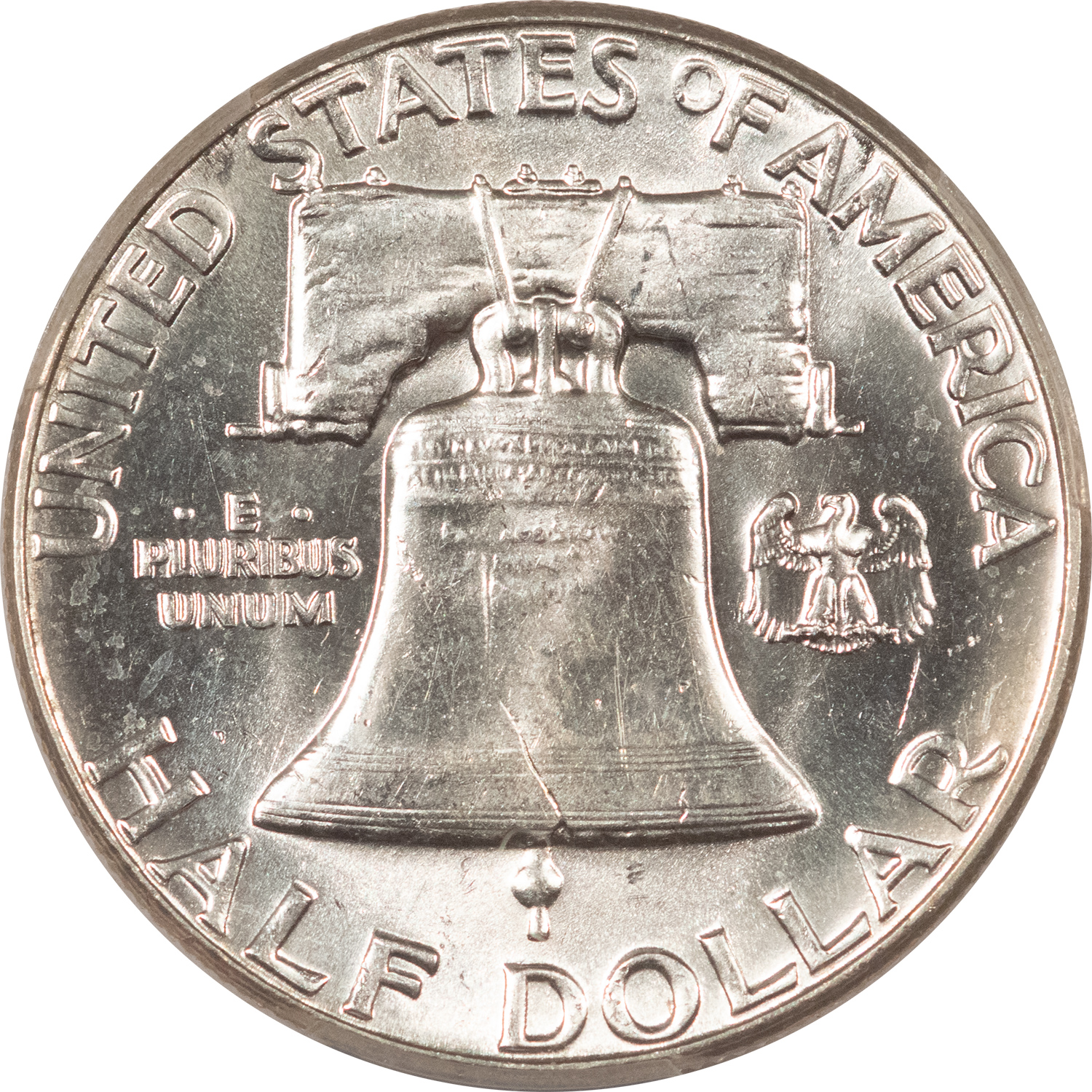Franklin Halves 1962 FRANKLIN HALF DOLLAR – PCGS MS-62 FBL BLAST WHITE FULL BELL LINES! Franklin Halves 1962 FRANKLIN HALF DOLLAR – PCGS MS-62 FBL BLAST WHITE FULL BELL LINES!