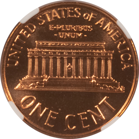 Lincoln Cents (Memorial) 1963 PROOF LINCOLN CENT – NGC PF-69 RD VIRTUALLY PERFECT!