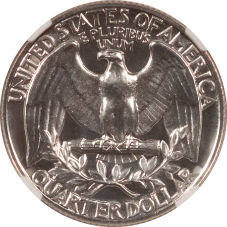 New Certified Coins 1963 PROOF WASHINGTON SILVER QUARTER – NGC PF-69 WHITE & PRISTINE