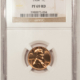 Lincoln Cents (Memorial) 1963 PROOF LINCOLN CENT – NGC PF-69 RD VIRTUALLY PERFECT!