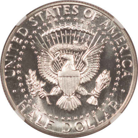 Half Dollars 1964 PROOF KENNEDY HALF DOLLAR – NGC PF-68, WHITE!