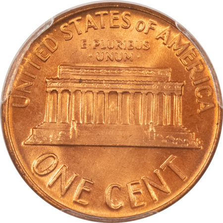 Lincoln Cents (Memorial) 1966 LINCOLN CENT – PCGS MS-66 RD