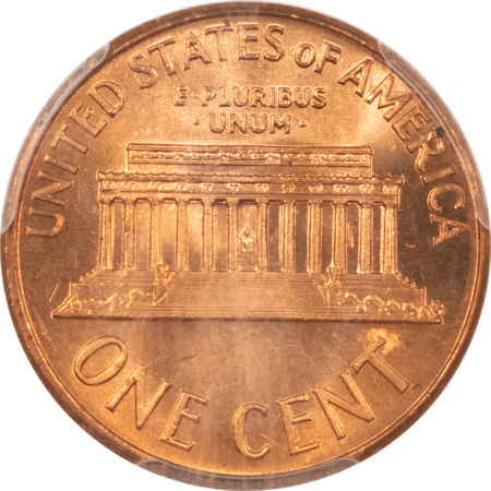 Lincoln Cents (Memorial) 1968-S LINCOLN CENT – PCGS MS-66 RD