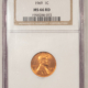 Lincoln Cents (Wheat) 1940 PROOF LINCOLN CENT PCGS PR-66+ RD CAC APPROVED!