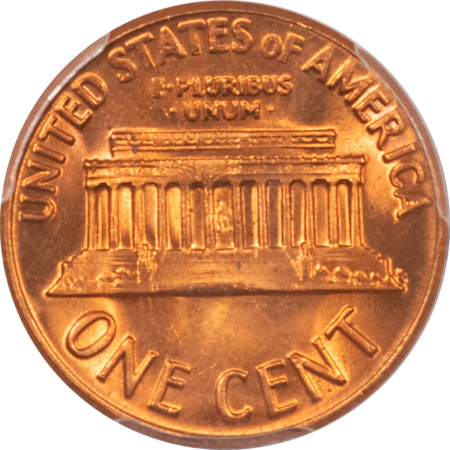Lincoln Cents (Memorial) 1972-D LINCOLN CENT – PCGS MS-66 RD